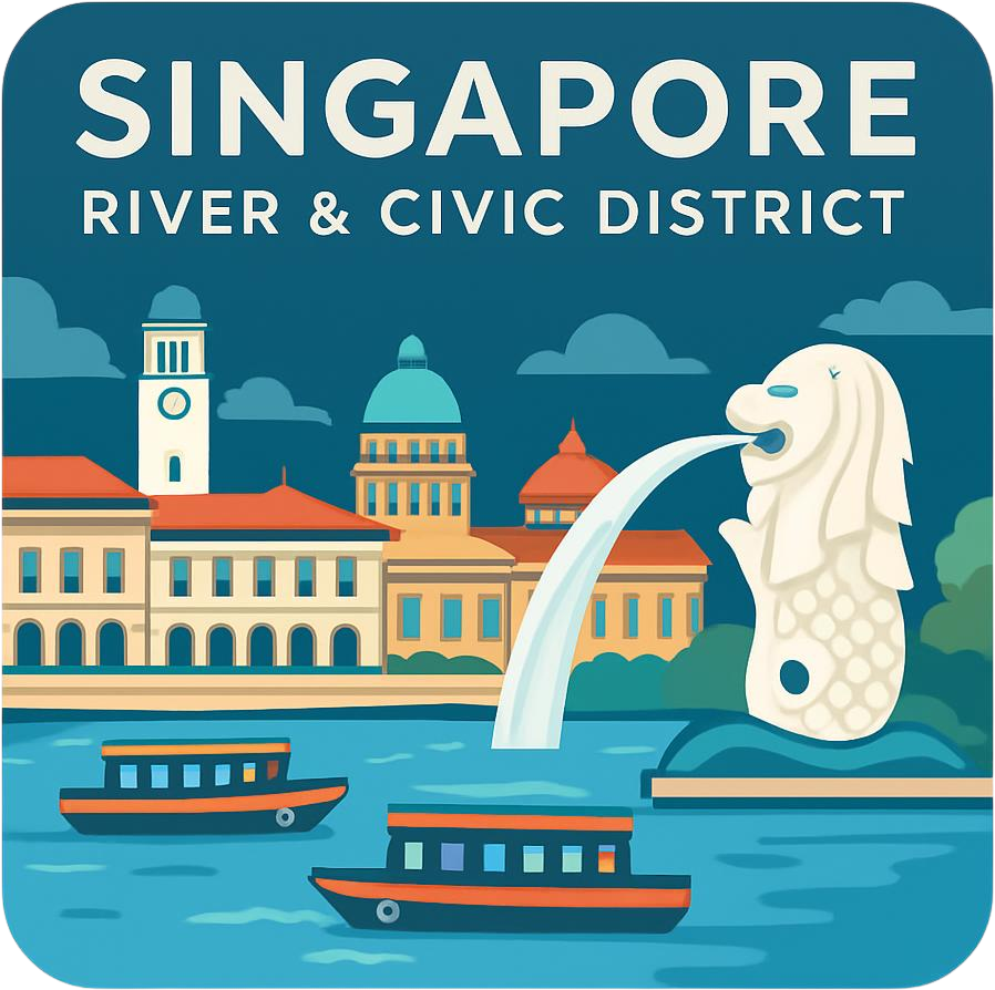 Singapore River & Civic District - Singapore Destination Guide Image Link