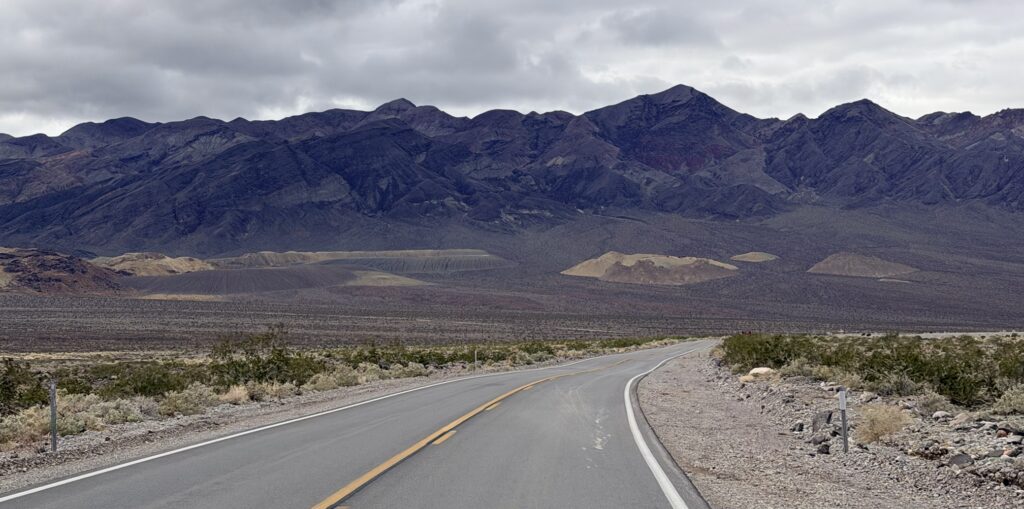 Long road to Death Valley National Park