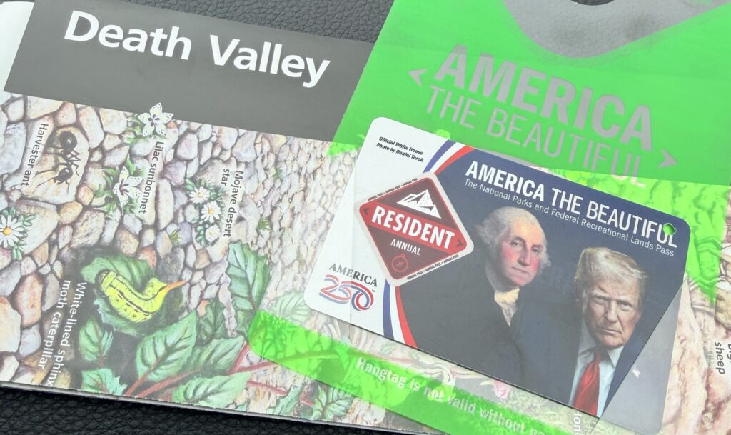 National Parks Pass to Death Valley National Park
